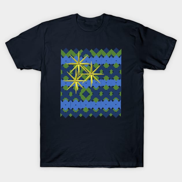 Three Stars T-Shirt by CDUS